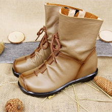 Load image into Gallery viewer, 2019 Vintage Style Genuine Leather Women Boots