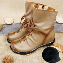 Load image into Gallery viewer, 2019 Vintage Style Genuine Leather Women Boots