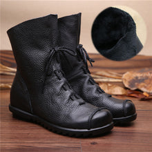 Load image into Gallery viewer, 2019 Vintage Style Genuine Leather Women Boots