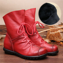 Load image into Gallery viewer, 2019 Vintage Style Genuine Leather Women Boots